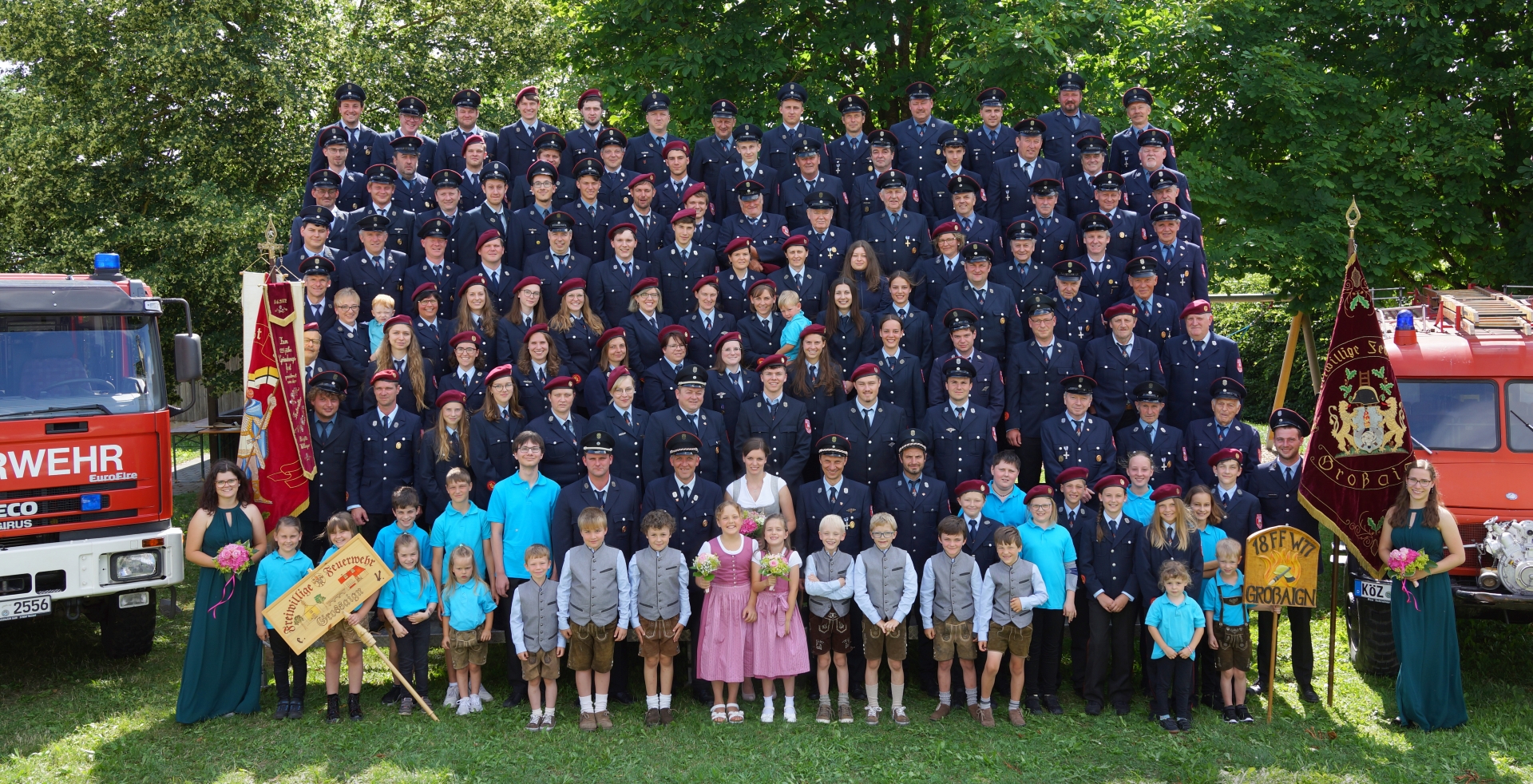 Gruppenfoto Feuerwehr